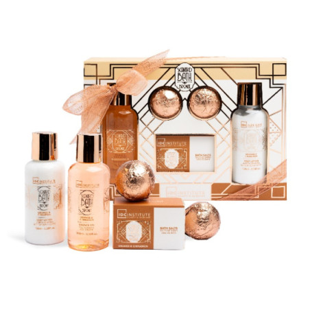 IDC Institute Подаръчен комплект 42265 Scented Bath Bronze 5 части