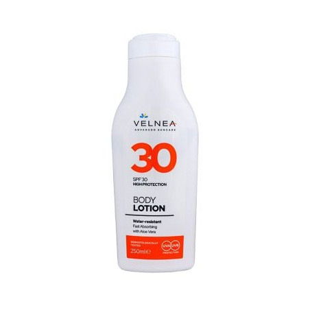 VELNEA SUN CARE Слънцезащитен лосион за тяло SPF 30, 250 мл