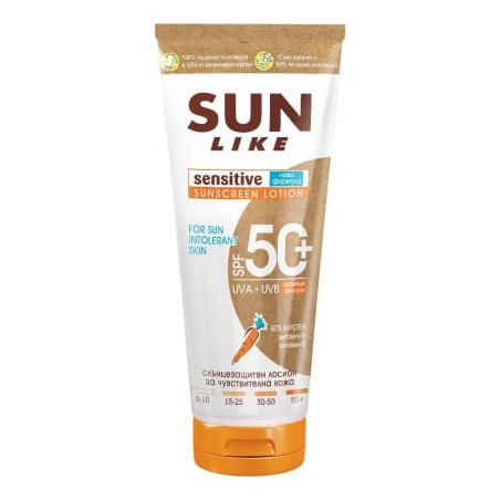 SUN LIKE ECO SENSITIVE Слънцезащитен лосион SPF50, 200 мл