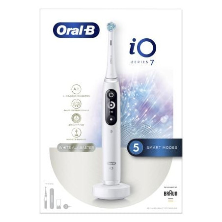 ORAL-B POWER IO7 Електрическа четка, бяла