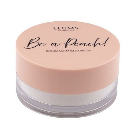 LLUMS BE A PEACH! Пудра прахообразна, прозрачна,1 бр