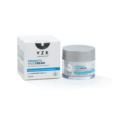 VZK PREBIOTIC Крем за лице за мазна и смесена кожа, 50 мл
