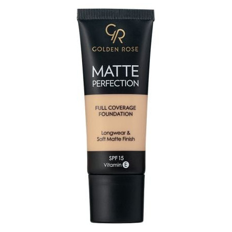 GOLDEN ROSE MATTE PERFECTION Фон дьо тен N4, 35 мл