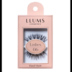 LLUMS Мигли от естествен косъм, модел 06