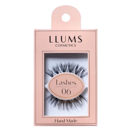 LLUMS Мигли от естествен косъм, модел 06