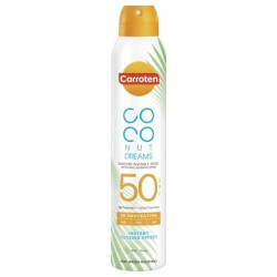 CARROTEN COCONUT DREAMS Слънцезащитен спрей SPF50, 200 мл