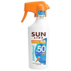 SUN LIKE PANTHENOL FAMILY Слънцезащитно спрей мляко SPF 50, 250мл.