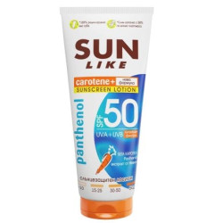 SUN LIKE PANTHENOL Слънцезащитен ЕКО лосион туба SPF 50, 150 мл