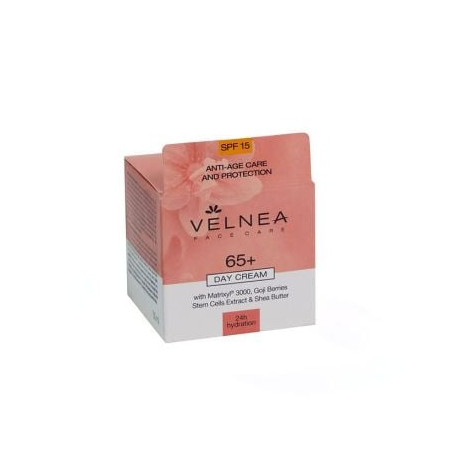 VELNEA Дневен крем против бръчки 65+,SPF15, 50 мл