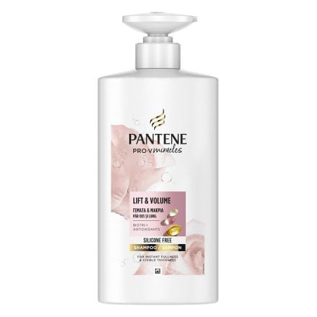 PANTENE Pro-V Miracles Lift'N'Volume Шампоан с биотин, 500 ml