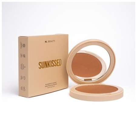 NL BEAUTY SUNKISSED Дълготрайна бронзираща пудра, 02 МEDIUM
