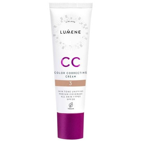 LUMENE 7в1 SPF20 CC Крем 3, 30мл.