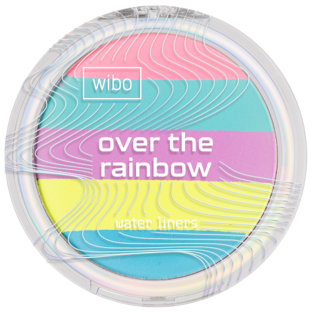 WIBO Палитра очни линии, OVER THE RAINBOW