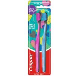 COLGATE ULTRA SOFT DESIGN 2PACK Четка за зъби