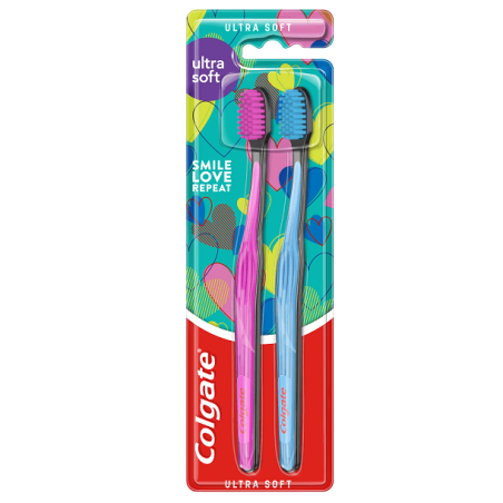 COLGATE ULTRA SOFT DESIGN 2PACK Четка за зъби