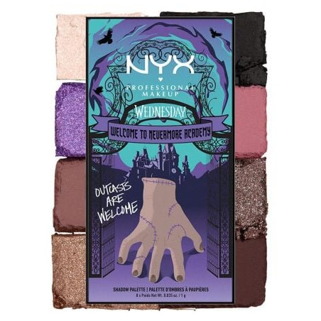 NYX PROFESSIONAL MAKEUP THE NEVERMORE ACADEMY Палитра сенки