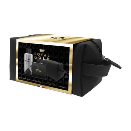 ROYAL GOLD Подаръчен комплект ЕДП 100МЛ + ДЕО 150 МЛ + ЧАНТА'25