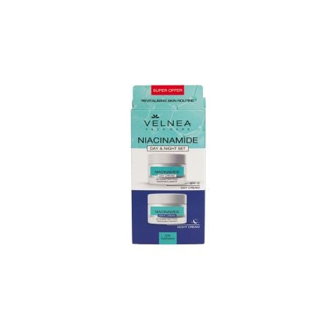 VELNEA NIACINAMIDE Комплект дневен и нощен крем 2x50м.