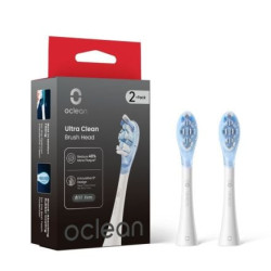 OCLEAN ULTRA CLEAN - 2pack UC03 W02 Накрайници за четка за зъби, 2бр., Бели