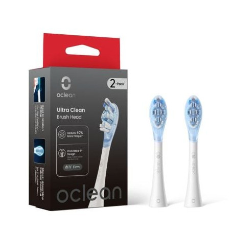 OCLEAN ULTRA CLEAN - 2pack UC03 W02 Накрайници за четка за зъби, 2бр., Бели