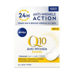 NIVEA Q10 POWER Дневен крем против бръчки SPF 15, 50 мл.