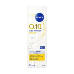 NIVEA Q10+ Околоочен крем против бръчки, 15 мл