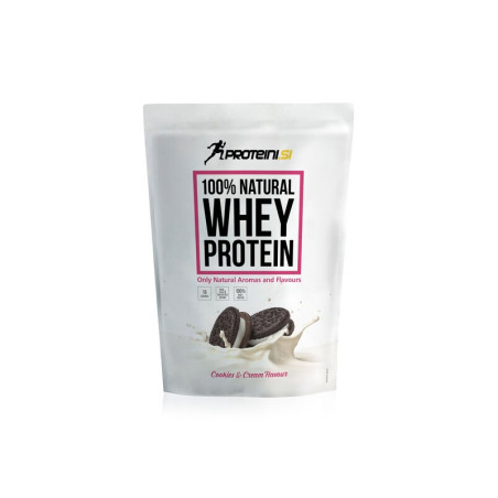 Proteini.SI 100% Natural Whey Protein - Суроватъчен Протеин | 400g