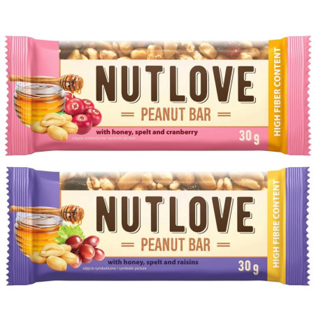 Allnutrition NutLove Peanut Bar - Фъстъчен Бар | 30g
