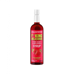 AllNutrition F**King Delicious Syrup Zero - Strawberry - Диетичен Сироп | 420ml