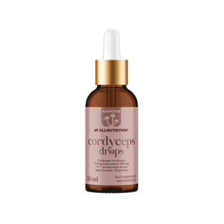 Allnutrition Mushrooms Cordyceps Drops - Кордицепс | 30ml