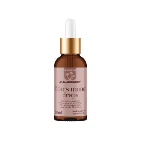 Allnutrition Mushrooms Lion's Mane Drops - Лъвска Грива | 30ml