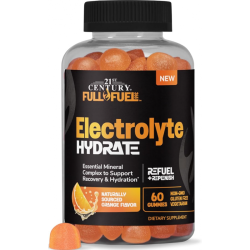 21st Century Electrolyte Hydrate Gummies - Електролитна Формула | 60 chews