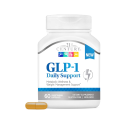 21st Century GLP-1 Daily Support - Формула за Регулиране на Тегло | 60 caps