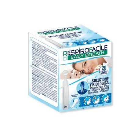 Pharmadoct Easy Breath Физиологичен разтвор 0.9% Натриев хлорид 5 ml х20 дози
