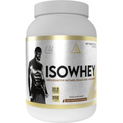 IsoWhey | Whey Protein Isolate with Digestive Enzymes, BCAA & Glutamine / 1600 gr