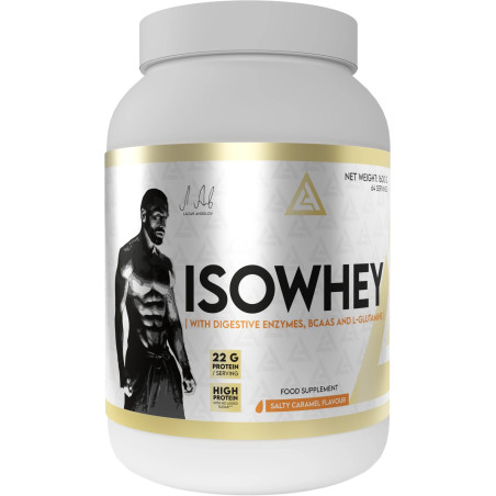 IsoWhey | Whey Protein Isolate with Digestive Enzymes, BCAA & Glutamine х1600 gr