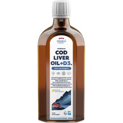 Norwegian Cod Liver Oil + D3 | Lemon Flavored Liquid Omega + D3