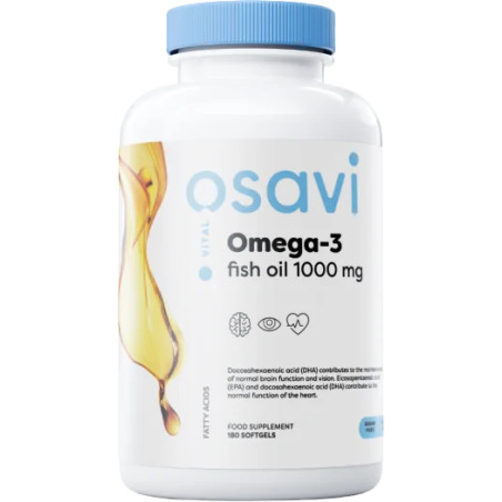 Omega 3 Fish Oil 1000 mg / Lemon Flavor