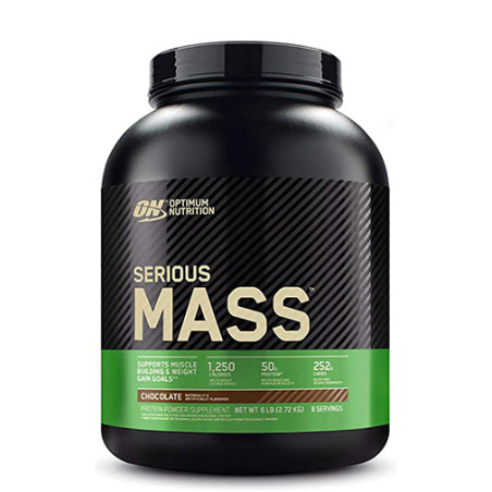 OPTIMUM NUTRITION Serious Mass 6 lbs. / Chocolate / 2.724g.