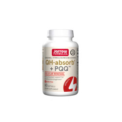 Jarrow Formulas Ubiquinol+PQQ - QH-absorb® + PQQ™ - Убихинол | 30 sgels