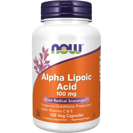 NOW Foods Alpha Lipoic Acid 100 mg 120 капсули