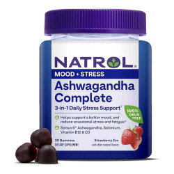 Natrol Ashwagandha Complete Gummies - Ашваганда | 30 gummies