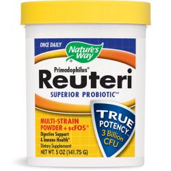 Primadophilus Reuteri - Примадофилус Реутери, 3 млрд. активни пробиотици (пудра), 141.75 g Nature’s Way