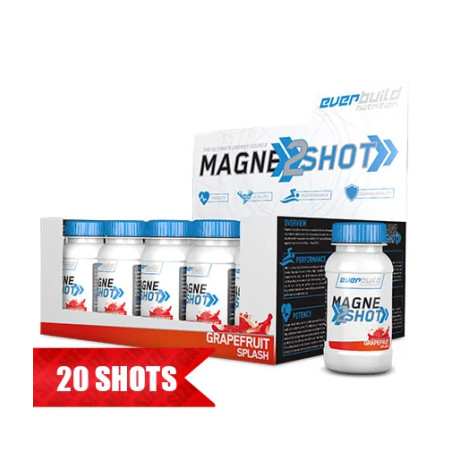 EVERBUILD Magnesium Shot Box / 20 x 70ml / Grapefruit