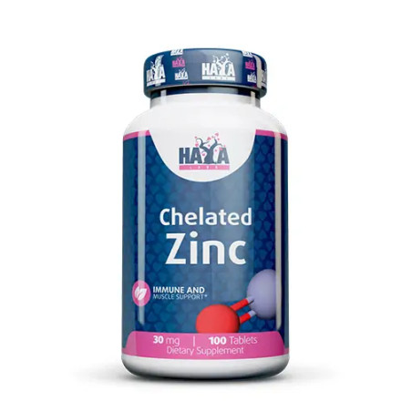 HAYA LABS Zinc Bisglycinate 30mg / 100 Tabs
