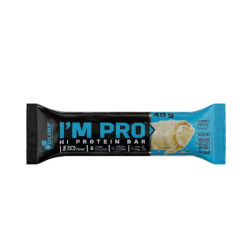 OLIMP I'M PRO Protein Bar / 40 g / Peanut butter / 0.04g.