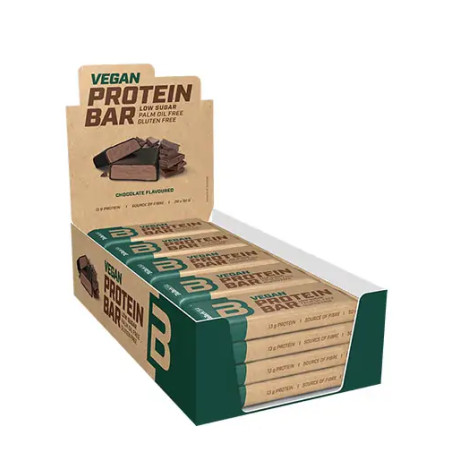 BIOTECH USA Vegan Protein Bar Box / 20 x 50 g / Chocolate
