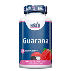 HAYA LABS Guarana 900mg / 60 Tabs.