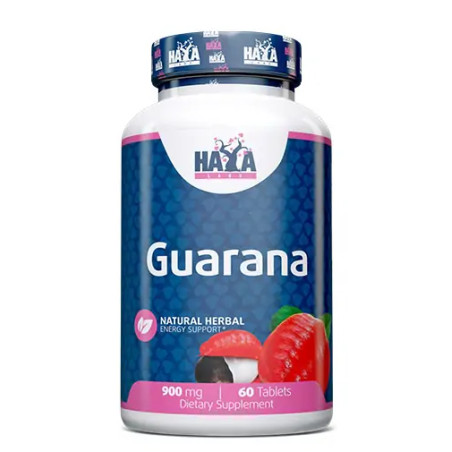 HAYA LABS Guarana 900mg / 60 Tabs.