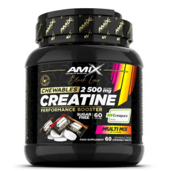 AMIX Black Line Creatine Creapure 2500 mg Zero Sugar / 60 Chews / Multi Flavour